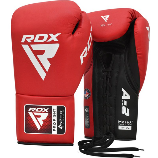 RDX PF APEX COMPETITION/FIGHT LACE UP BOXING GLOVES - Gym From Home LLC
