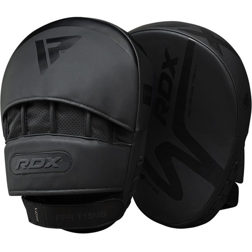 RDX T15 Noir Curved Boxing Training Punch Mitts - Gym From Home LLC