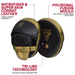 RDX L1 Mark Pro Boxing Training Focus Pads - Gym From Home LLC